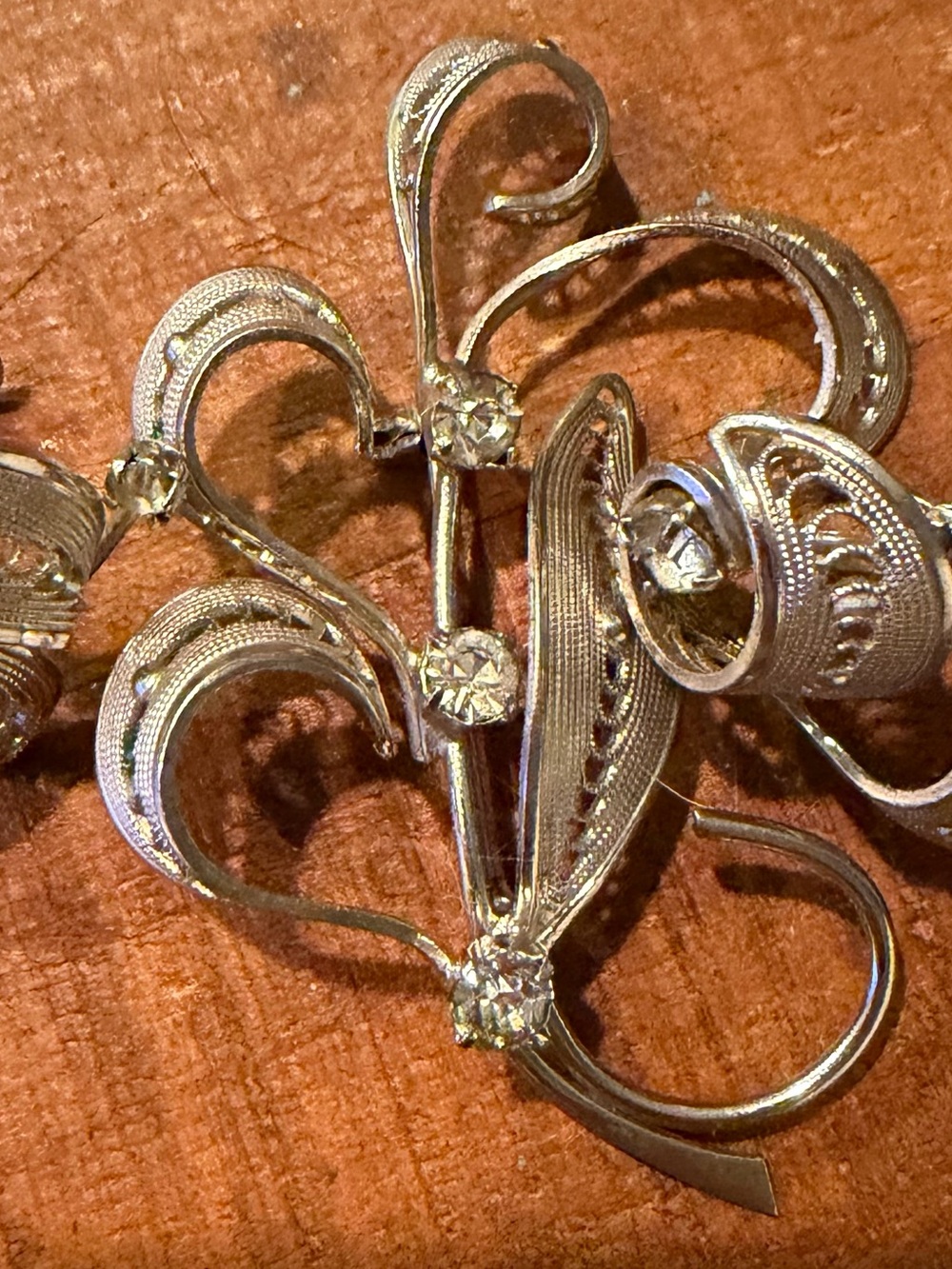 Gorgeous vintage brooches and earrings
